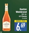 Weinbrand im Angebot bei EDEKA in Ingolstadt Weinbrand Angebote von Gaston bei EDEKA Ingolstadt für 6,69 €