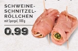Schweineschnitzelröllchen bei EDEKA im Voerde Prospekt für 0,99 €