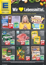 EDEKA Supermarkt Prospekt der aktuellen Woche mit 28 Seiten, gültig von 08.06.2026 bis 13.06.2026, in Bruckberg und Umgebung Aktueller EDEKA Supermarkt Prospekt in Bruckberg und Umgebung, "Wir lieben Lebensmittel!" mit 28 Seiten, 08.06.2026 - 13.06.2026
