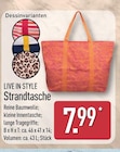 Strandtasche für 7,99 € bei ALDI Nord im Angebot Strandtasche im aktuellen ALDI Nord Prospekt