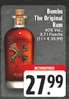 The Original Rum im Angebot bei E center in Ahaus The Original Rum Angebote von Bumbu bei E center Ahaus für 27,99 €