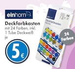 Deckfarbkasten Angebote von einhorn bei TEDi Chemnitz für 5,00 €