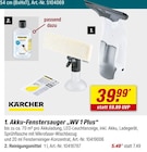 toom Baumarkt Badra - Akku-Fenstersauger WV 1 Plus Angebot im Prospekt Akku-Fenstersauger WV 1 Plus bei toom Baumarkt im Badra Prospekt für 5,49 €