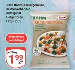 Rahm-Kaisergemüse Angebote von Jütro bei GLOBUS Bruchsal für 1,99 €