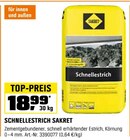 Schnellestrich von Sakret im aktuellen OBI Prospekt für 18,99 €