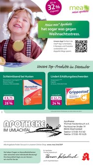 Aktueller mea - meine apotheke Prospekt "Unsere Dezember-Angebote" Seite 1 von 4 Seiten für Eberhardzell