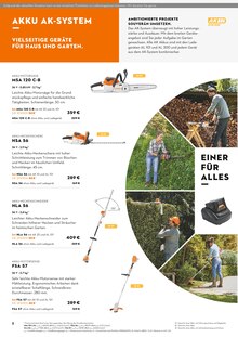 STIHL Prospekt der aktuellen Woche, gültig von 21.03.2022 bis 30.06.2022 Aktueller STIHL Prospekt "Garten-Start. Mit STIHL." mit 12 Seiten