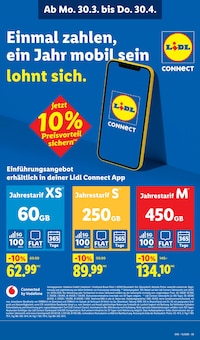 Handy im Lidl Prospekt "LIDL LOHNT SICH" mit 68 Seiten (Ingolstadt)