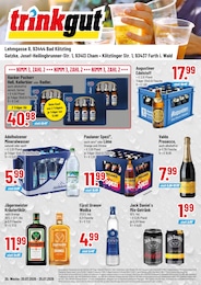 Discounter Prospekt von Trinkgut Viechtach Trinkgut Prospekt: "Aktuelle Angebote", 4 Seiten, 20.07.2026 - 25.07.2026