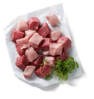 Gulasch gemischt im Angebot bei Kaufland in Ansbach Gulasch gemischt Angebote von K-WERTSCHÄTZE bei Kaufland Ansbach für 13,90 €