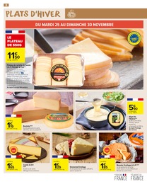 Prix et réduction Comté dans le prospectus Carrefour Market en cours Offre Comté dans le catalogue Carrefour Market du moment à la page 10