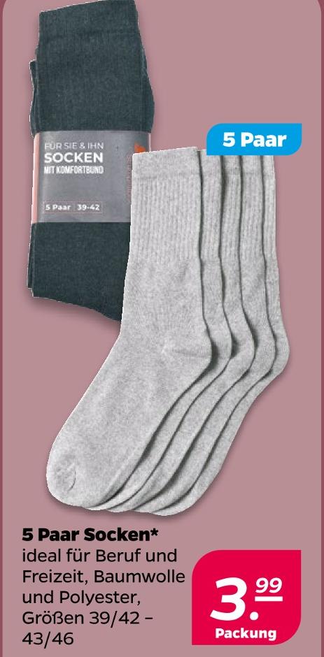 5 Paar Socken