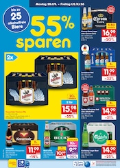 Becks im Netto Marken-Discount Prospekt in Freital Aktueller Netto Marken-Discount Prospekt mit Becks, "Aktuelle Angebote", Seite 18