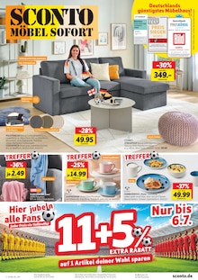 Aktueller Sconto SB Prospekt (Schwerin) Sconto SB Prospekt "JEDER PREIS EIN VOLLTREFFER" mit Seiten (Schwerin)