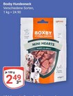 Hundesnack Mini Hearts im Angebot bei GLOBUS in Siegen Hundesnack Mini Hearts Angebote von Boxby bei GLOBUS Siegen für 2,49 €