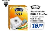 Aktuelle Staubsauger Angebote bei expert in Reutlingen Aktuelles Staubbeutel ROB 5 EcoPor Angebot bei expert in Reutlingen ab 16,99 €