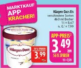 Eis Angebote von Häagen-Dazs bei Marktkauf Bautzen für 3,49 €
