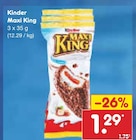 Maxi King von Kinder im aktuellen Netto Marken-Discount Prospekt