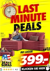 Aktueller Seats and Sofas Prospekt mit Relaxsessel, "LAST MINUTE URLAUBS DEALS", Seite 1
