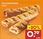 Netto Marken-Discount - Currywurst Snack Angebot im Prospekt Currywurst Snack bei Netto Marken-Discount im Prospekt "" für 0,79 €