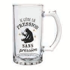 Chope à bière - U Express à Carpentras Chope à bière en promo chez U Express Carpentras à 1,79 €