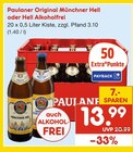 Netto Marken-Discount Bestwig - Original Münchner Hell oder Hell Alkoholfrei Angebot im Prospekt Original Münchner Hell oder Hell Alkoholfrei bei Netto Marken-Discount im Bestwig Prospekt für 13,99 €