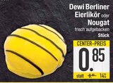 Berliner Eierlikör oder Nougat Angebote von Dewi bei EDEKA Augsburg für 0,85 €