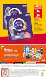 Prix et réduction Croquettes Chat dans le prospectus Netto en cours Offre Croquettes Chat dans le catalogue Netto du moment à la page 16
