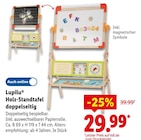 Holz-Standtafel doppelseitig bei Lidl im Nordholz Prospekt für 29,99 €