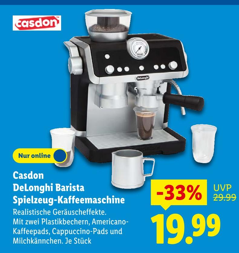 DeLonghi Barista Spielzeug-Kaffeemaschine
