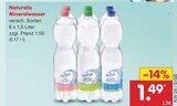 Naturalis Mineralwasser Angebote bei Netto Marken-Discount Leipzig für 1,49 €