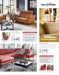 Polstermöbel Fischer Sofa im Prospekt 