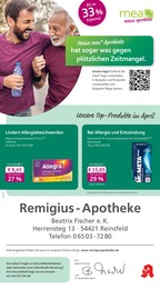 mea - meine apotheke Prospekt für Beuren mit 4 Seiten mea - meine apotheke Prospekt für Beuren: "Unsere April-Angebote", 4 Seiten, 01.04.2026 - 30.04.2026