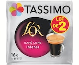 Café en capsules tassimo l'or intense - TASSIMO en promo chez Supermarchés Match Tourcoing à 11,98 €