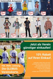 Faschingskostüme im GLOBUS Prospekt in Gotha Aktueller GLOBUS Prospekt mit Faschingskostüme, "Aktuelle Angebote", Seite 21