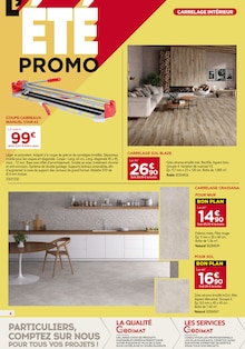 Promo Carrelage Extérieur dans le catalogue Gedimat du moment à la page 6