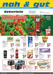 nah und gut Prospekt für Nürnberg mit 4 Seiten nah und gut Prospekt für Nürnberg: "Wir lieben Lebensmittel!", 4 Seiten, 30.06.2025 - 05.07.2025