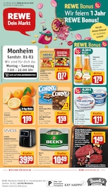 Fleisch im REWE Prospekt in Dormagen Aktueller REWE Prospekt mit Fleisch, "Dein Markt", Seite 1