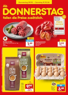 Tomaten im Netto Marken-Discount Prospekt "Aktuelle Angebote" mit 70 Seiten (München)