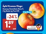 Äpfel Krumme Dinger bei ALDI SÜD im Kelheim Prospekt für 1,89 €