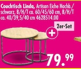 Couchtisch im Angebot bei SB Möbel Boss in Brandenburg Couchtisch Angebote von Linda bei SB Möbel Boss Brandenburg für 79,99 €