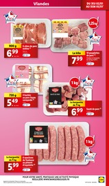 Saucisse Angebote im Prospekt "Nouvelle année Nouvelles économies XXL" von Lidl auf Seite 5