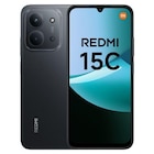 Smartphone Xiaomi Redmi 15C 69" Double nano SIM 256 Go Noir en promo chez Fnac Gap à 162,00 €
