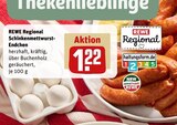 Aktuelles Schinkenmettwurst-Endchen Angebot bei REWE in Essen ab 1,22 €
