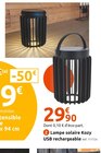 Promo Lampe solaire Kozy à 29,90 € dans le catalogue Mr. Bricolage à Vénérand