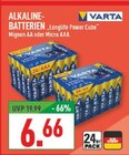 Aktuelle Batterie Angebote bei Marktkauf in Recklinghausen Aktuelles Alkaline-Batterien Longlife Power Cube Mignon AA Angebot bei Marktkauf in Recklinghausen ab 6,66 €