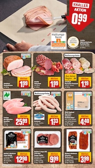 Wurst im aktuellen REWE Prospekt (Regensburg) Wurst im REWE Prospekt "Dein Markt" mit 18 Seiten (Regensburg)