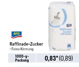 Raffinade-Zucker im Angebot bei Metro in Düsseldorf Raffinade-Zucker Angebote von aro bei Metro Düsseldorf für 0,89 €