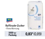 Raffinade-Zucker Angebote von aro bei Metro Osnabrück für 0,89 €