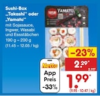Aktuelles Sushi-Box "Takashi" Angebot bei Netto Marken-Discount in Düsseldorf ab 1,99 €